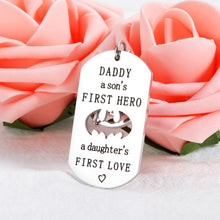 将图片加载到图库查看器,Father Gifts From Daughter Son To Dad Keychain Daddy Birthday Wedding Christmas Gifts for New Father Papa Step Dad to Be Father of Bride Fathers Day Presents from Kids Daughter In Law Goddaughter Wife