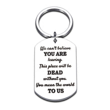 将图片加载到图库查看器,Coworker Leaving Gifts for Women Funny Keychain Colleague Going Away for New Job Gift Office Men Friends Promotion Present for Departing Coworkers Boss Leader Mentor Retirement Farewell Charm