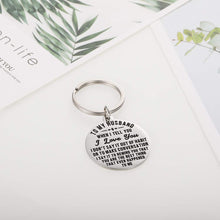 将图片加载到图库查看器,Husband Birthday Keychain Anniversary Gift for Husband from Wife to My Husband When I Tell You I Love You I Don't Say It Out of Habit Personalized Wedding Valentines Gift for Men Him Fiance Gifts