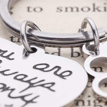 将图片加载到图库查看器,Pet Dog Memorial Keychain, Loss of Dog Gift,Remembrance Gift,Pet Sympathy Gift, Mourning jewelry,Personalized You Are Always In My Heart Pet Charm Keyring