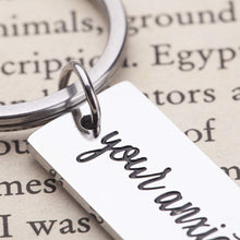 将图片加载到图库查看器,Inspirational Keychain Gifts for Women Men Recovery Jewelry Keyring Anti - Anxiety Depression Self Care Stress Relief Birthday Christmas Gifts Mantra Jewelry for Him Her Your Anxiety is Lying to You