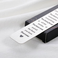将图片加载到图库查看器,Encouragement Sobriety Gifts for Men Women Friend Get Well Soon Birthday Christmas Gifts for Son Daughter Graduation Bookmark Gift for High School Student Teen Boy Back to School Coming-of-age Present