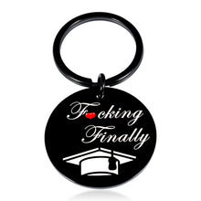 将图片加载到图库查看器,Graduation Keychain Gifts for Women Men Class of 2022 Seniors Funny High School Students Nursing Medical Masters Graduation Gifts for Him Her College Female Male Grads Son PhD Degree Presents Friends