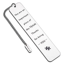 将图片加载到图库查看器,Appreciation Bookmark Gifts for Employee Coworker Birthday Boss Day Gifts for Boss Leader Mentor Thank You Gift for Manager PM Christmas Present for Office Women Men Leaving Going Away Retirement