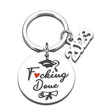将图片加载到图库查看器,College Graduation Gifts for Her Him Class of 2023 Funny Graduation Gifts for Nursing School Nurses Lawyer Masters Degree PhD MBA Present for Men Women Senior Best Friend Graduation Keychain Charm