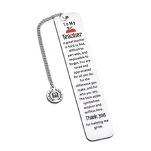 将图片加载到图库查看器,Teacher Gifts Bookmark for Women Men Book Lovers Teacher Appreciation Gifts for Best Teacher Thank You Gifts Teacher Graduation Birthday Christmas Valentines Gifts Bulk for Teachers Day from Students