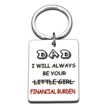 将图片加载到图库查看器,Funny Dad Keychain Gifts from Daughter First Time Dad Gifts for New Dad Daddy Fathers Day Gifts Husband Men from Kids Wife Baby Girl Birthday Wedding Present for Father Papa Christmas Valentines