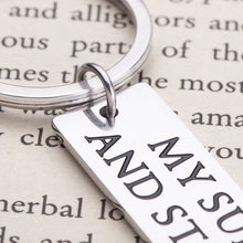 将图片加载到图库查看器,Couple Keychain Gifts for Husband Wife Him Her Puzzle Keychain Set of 2 Key Ring Charm Valentines Day Wedding Anniversary Christmas Gifts (Her One His Only)