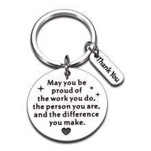 将图片加载到图库查看器,Farewell Gift for Employee Coworker Leaving Gifts for Women Thank You Gifts for Colleague Birthday Sentimental Keychain for Men Going Away Team Appreciation Present from Leader Manager Retirement