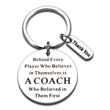 将图片加载到图库查看器,Coach Keychain Gift for Men Women Appreciation Gift for Basketball Football Coach Trainer Captain Birthday Christmas Present for Cheerleader Soccer Bowling Sport Coaches Thank You Retirement Keyring