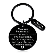 将图片加载到图库查看器,Happy Retirement Gifts for Men Women 2022 Retirement Keychain Thank You Gifts for Her Him Teacher Appreciation Present for Retiring Boss Nurses Coworker Going Away Leaving Gifts for Retired Colleague