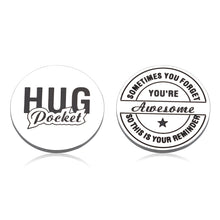 将图片加载到图库查看器,Funny Inspirational Gifts for Coworker Friends Birthday Appreciation Gifts for Boss Leader Pocket Token for Husband Son Daughter Graduation Leaving Going Away Retirement Thank You Gifts Double-Sided