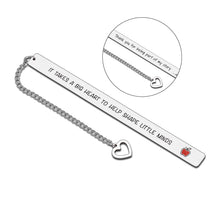 将图片加载到图库查看器,Thank You Gifts for Women Men Appreciation Gifts for Female Male Teacher Graduation Farewell Gifts from Student Class Teacher‘s Day Gifts Thank You for Being A Part of My Story Bookmark Double-Sided