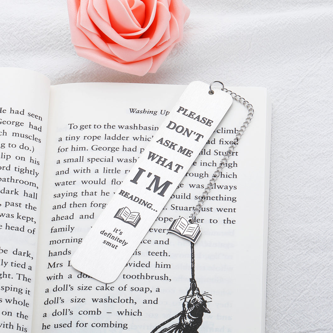 Funny Bookmarks for Women Men Book Lovers Bookish Friends Birthday Gifts for Her Him Spicy Book Reader Book Maker Gifts for Bookworms Book Club Gifts Christmas Stocking Stuffers for Teenager Boys Girl