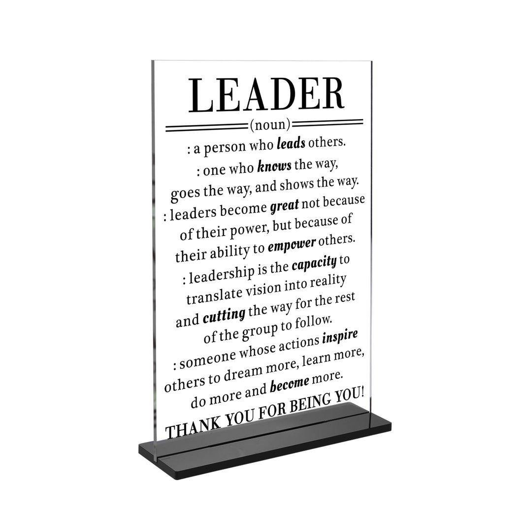 Team Leader Gifts for Women Men Thank You Leadership Gifts for Mentor Supervisor Lady Boss Day Appreciation Gifts for Employee Coworker Birthday Leaving Going Away Gifts for Retirement Christmas