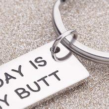 将图片加载到图库查看器，Gifts Keychain for Boyfriend Girlfriend I Hope Your Day is As Nice As My Btt Anniversary Valentines Day Birthday Funny Keychain for Him Her Wife Husband
