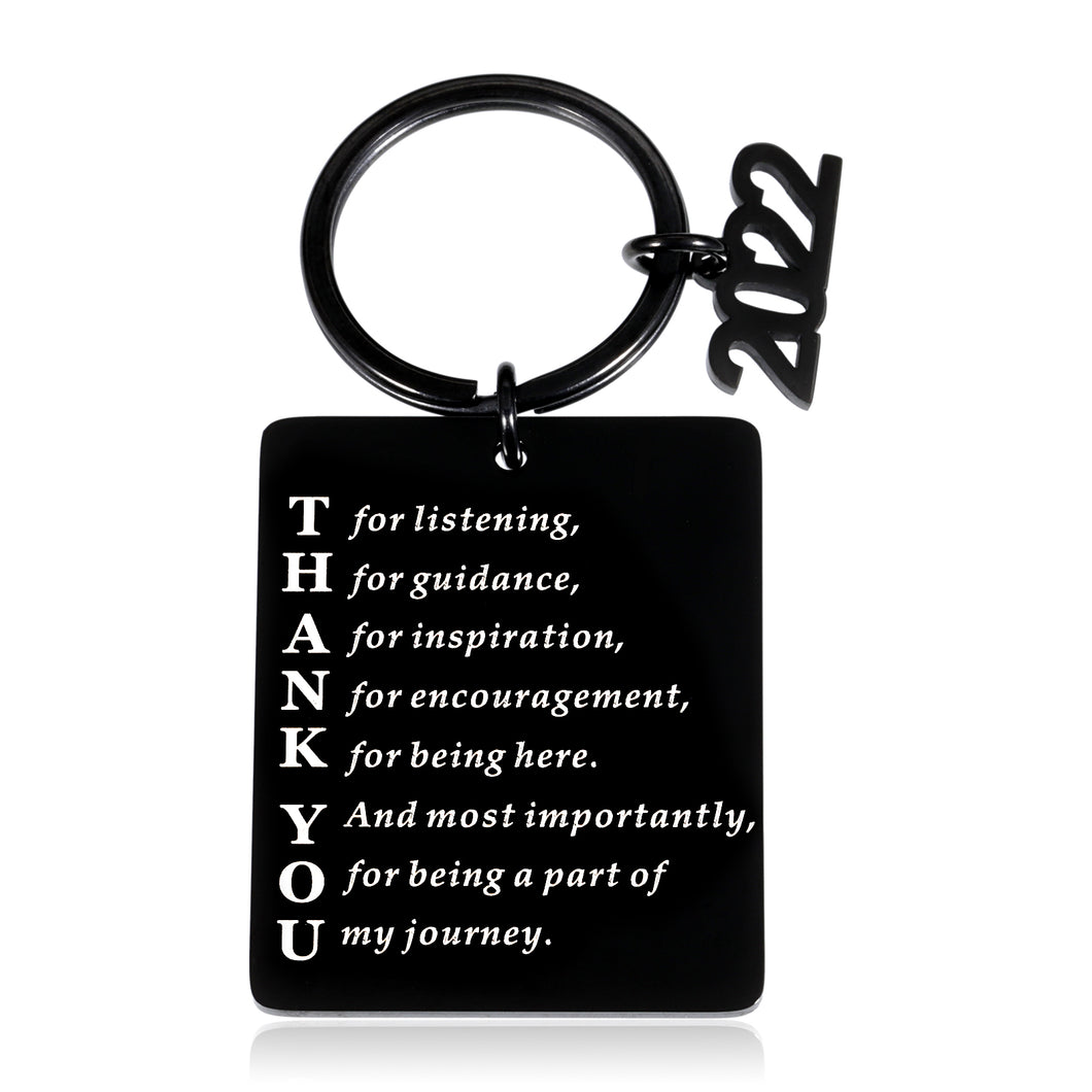 Boss Leader Appreciation Gifts for Mentor Supervisor Keychain Christmas Thank You Coach Teacher Gifts for PM Employers Office Women Men Going Away Goodbye Leaving Coworkers Birthday Retirement Charm