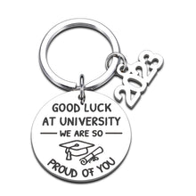 将图片加载到图库查看器，High School Graduation Gifts for Her Him, Best Friend High School Graduation Gift, 2023 Senior High School Graduation Gifts for Girl Boys, We Are Proud of You Graduation Keychain Gift for Daughter Son
