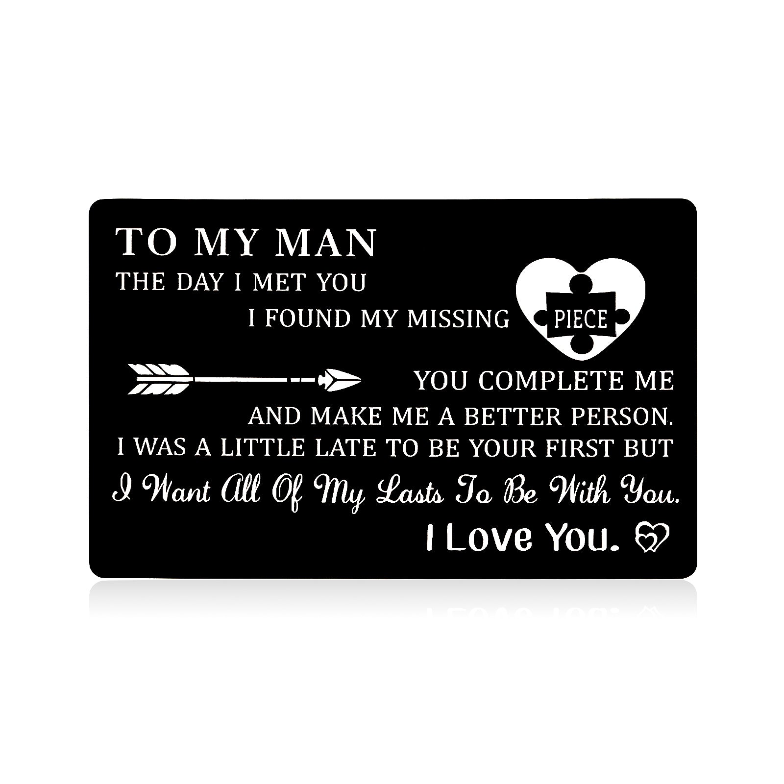  Fiance Gifts For Him Future Husband Men Christmas Birthday  Wedding Anniversary Engagement I Love You Gifts For Him Boyfriend  Valentines Day Gift